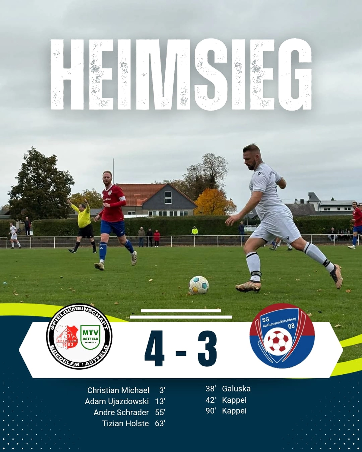 MTV Astfeld - Sportverein - Leute spielen Fußball